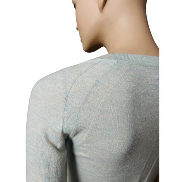 PURE Collection 100% Pure Superfine Cashmere Scoop Neck Cardigan Size 6 - Picture 11 of 15